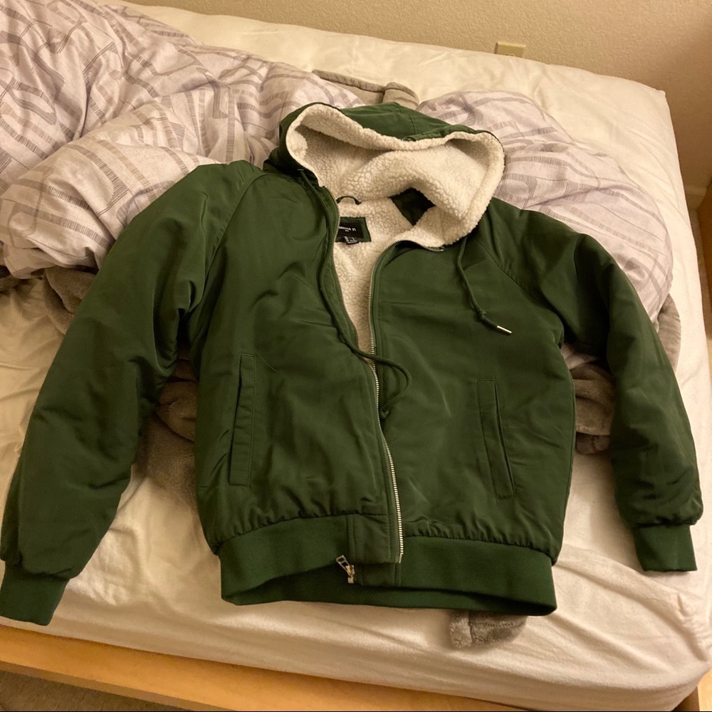 Forever21 Men Green Jacket